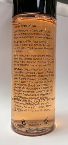 Papaya Enzyme Toner for All Skin Types - Clarify & Refresh - 5.8 oz