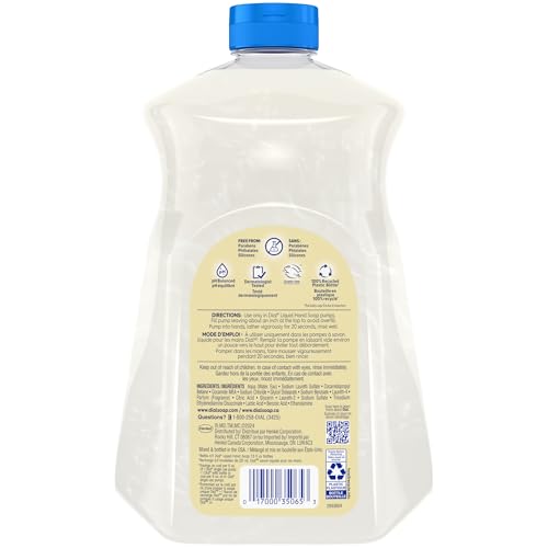 Vanilla Honey Liquid Hand Soap Refill Pack of 3 - 52 Fl Oz Each