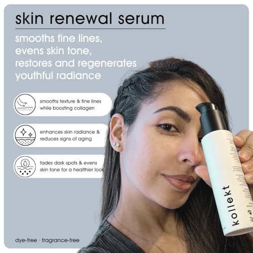 Mandelic Acid Anti-Aging Serum for Wrinkles & Fine Lines, Gentle Facial Exfoliator for Large Pores, Dark Spots, Blackheads ? with Lactic & Glycolic Acid | Gentle Daily Exfoliation + Hydration