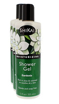 ShiKai Daily Moisturizing Shower Gel with Aloe Vera & Oatmeal - Gardenia Scent, 12oz Pack of 3