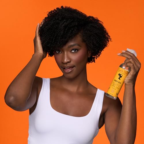Camille Rose Curl & Detangler Spray 2-Pack - Honey Dew Liquid Moisture Refresher, 8 Fl Oz Each