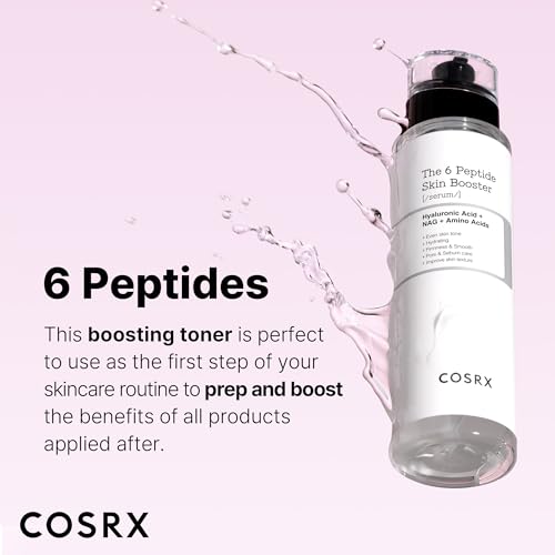 COSRX 6X Peptide Collagen Booster Toner Serum + 2% Alpha Arbutin Discoloration Care Serum
