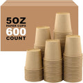 600 Pack Disposable Coffee Cups 8oz Leak-Proof Paper Cups for Hot & Cold Drinks