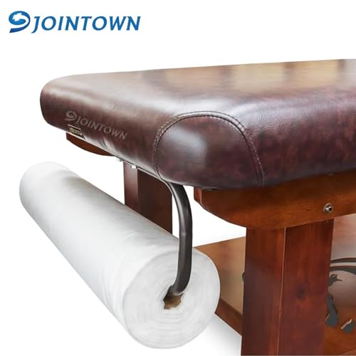 Disposable Massage Table Sheets -71" x 31.5" x 50 Sheets/Roll, 30 g/§³-2 Roll Non woven Bed Sheets with Face Hole -Soft and Durable Table Cove Ideal for Spa, Massage Table, Tattoo, Waxing Table