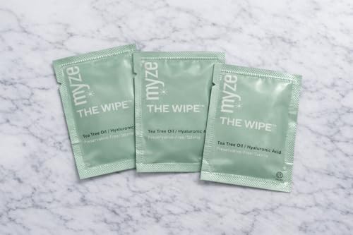 Sterile Eyelid Wipes for Daily Eye Hygiene, 30 Count