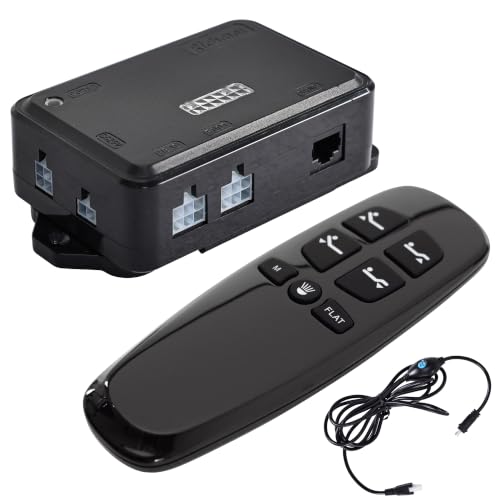 Skuehod HJC25 Adjustable Bed Control Box with Wireless Remote Replacement