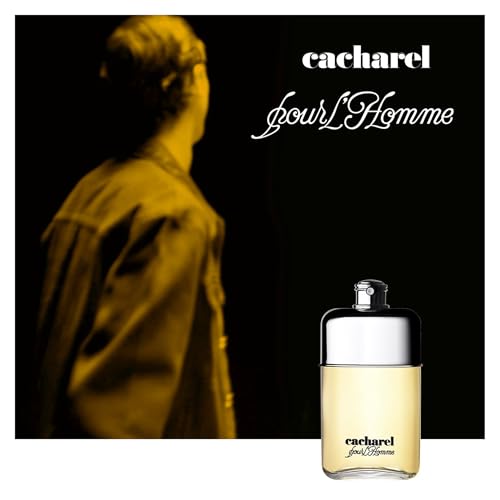 Cacharel Pour L'Homme Eau de Toilette Men’s Woody Spicy Fragrance 3.4 Fl Oz