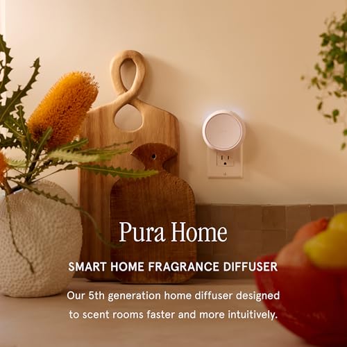 Pura 5 Set Pacific Aqua & Linens & Surf Smart Home Fragrance Diffuser - Customizable Scenting