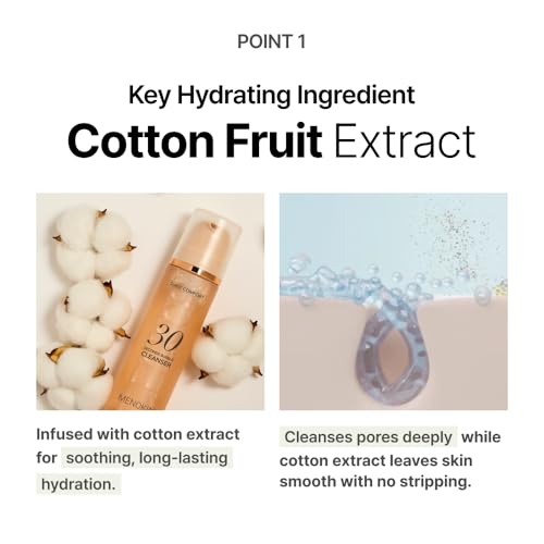 Menokin Pore Clear Bubble Cleanser with Green Clay & Low pH 5.5 - 5.07 fl oz - Deep Pore & Sebum Control