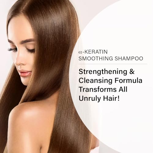 PETER COPPOLA A-Keratin Smoothing Shampoo 10 Fl Oz Sulfate-Free with Argan & Avocado Oil