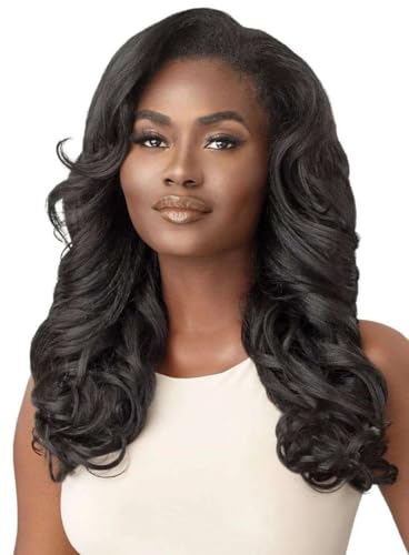 Outre Synthetic Quick Weave Half Wig - Neesha H304 in Chocolate Swirl