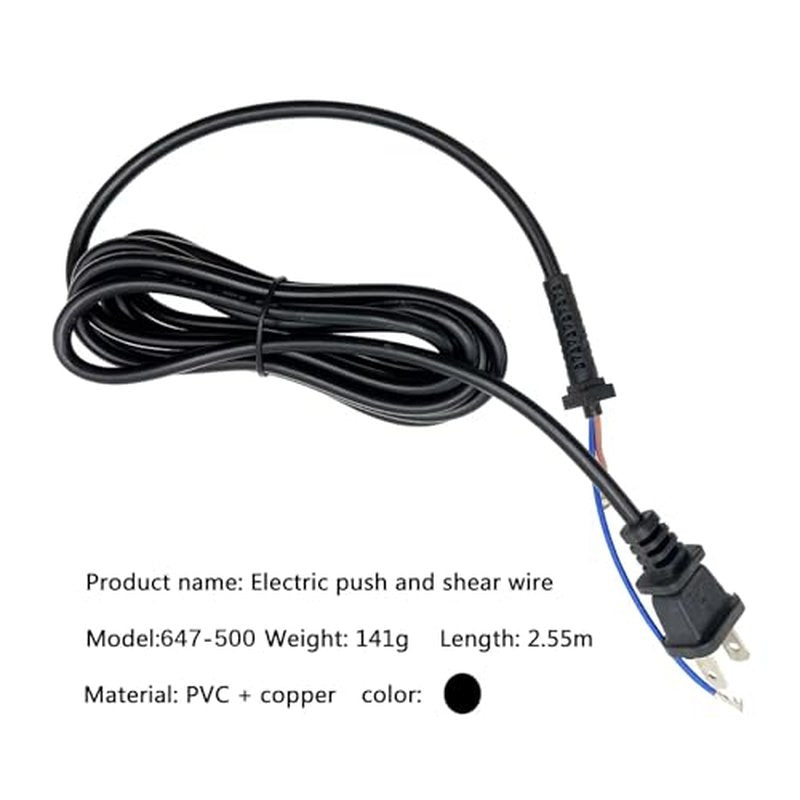 647-500 Clipper Cord Replacement WAHL Fits Senior, 5Star Senior, Designer, Super Taper, Sterling, Magic Clip, Balding, Icon, Legend,Taper 200, Pro Basic and Pilot Clippers 00647-500 Hair clipper cable