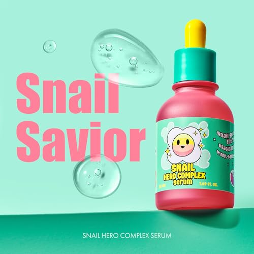 Unscented Snail Mucin 85% Face Serum - Hydrating, Age-Defying, Vegan Collagen, Peptides - 50ml