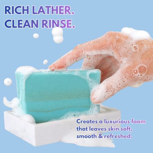 Glycerin Bar Soap Set for Face & Body - Moisturizing 8-Pack, 100g