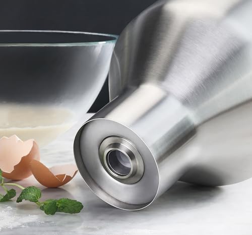 Stainless Steel Pancake Batter Dispenser with Stand - Commercial Kitchen Tool