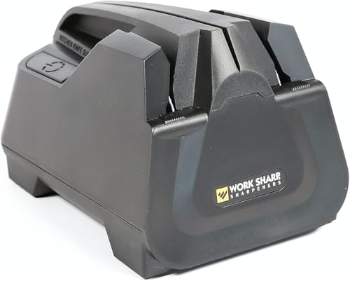 Work Sharp Electric Kitchen Knife Sharpener - Black, Fast & Easy Edge