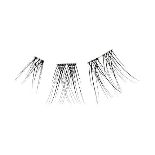 FALSCARA Falscara Lash Extension Kit - Delicate Black, 54 Stackable Wisps, Water-Resistant, 8-12mm