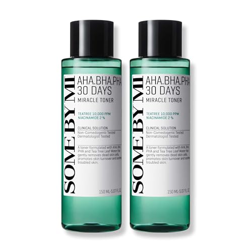 SOME BY MI AHA BHA PHA 30 Days Miracle Toner Pack of 2 for Blemish & Pore Care