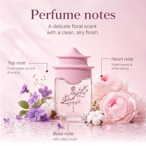 Fresh Green Floral Eau de Parfum for Women - 1.7 oz - Kyoto Flower