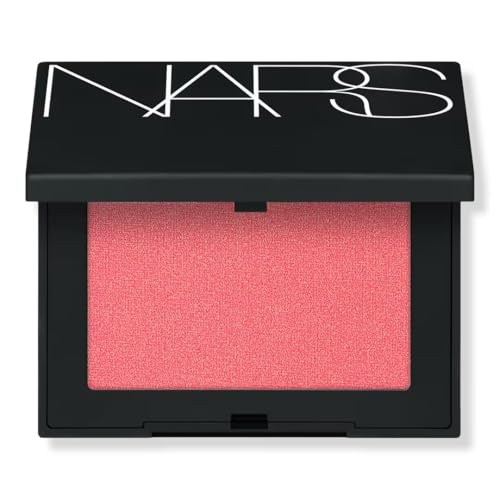 NARS Refillable Blush Orgasm X Matte Peach Pink – 16-Hour Vegan, Compact Makeup