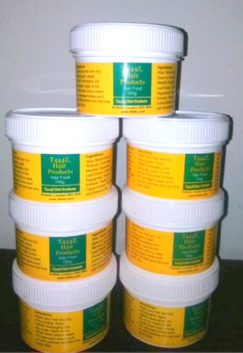 T444Z Hair Food for Growth & Thickness - 150g White Jar