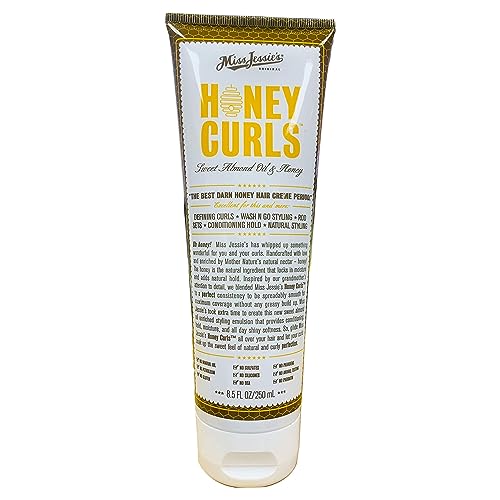 Honey Curls Styling Emulsion 8.5 oz Pack of 2 for Unisex Hair Care
