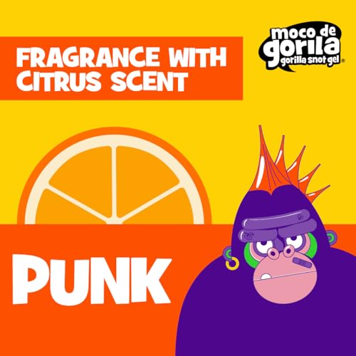 Moco de Gorila Punk, Hair Styling Gel, Gives your Hairstyle a Long-Lasting Effect, Reactivate with Water, High Fixation, 3-Pack of 9.52 Oz Each, 3 Jars