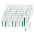 Disposable Razors Bulk, Razors Individually Wrapped Bulk, Travel Razors Bulk With Shaving Cream For Hotels, Shelters, Homeless, Nursing Homes, Charities, Churches, Green (60-PACK)