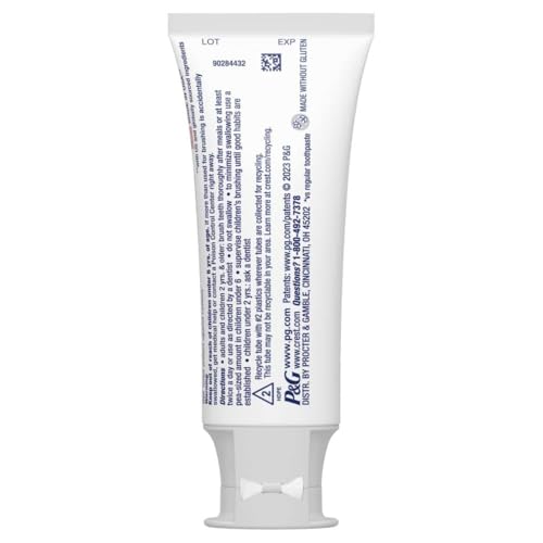 Crest 3D White Radiant Mint Toothpaste - Brightening & Enamel Strengthening, 2.7 Oz (Pack of 3)