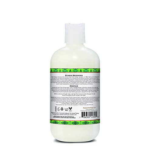 Nubian Heritage Conditioner for Dry Hair Olive Oil that Nourishes For Healthy and Hydrated Hair 12 oz