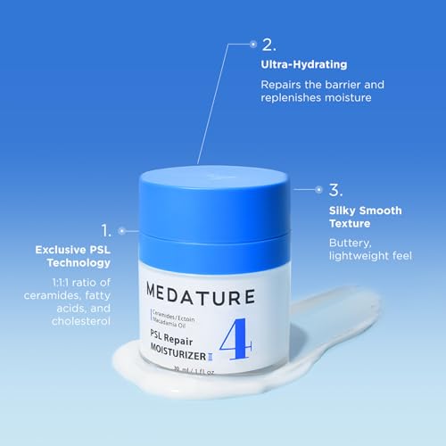 Medature PSL Barrier Repair Ceramide Moisturizer 1 Fl Oz - Dry & Sensitive Skin