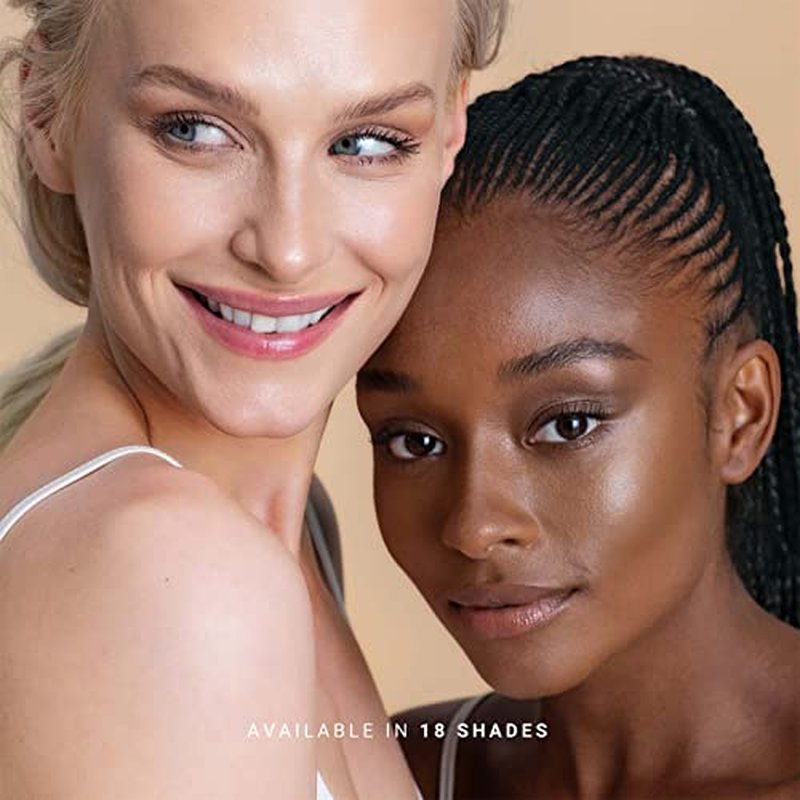 Idun Minerals - Mineral Powder Foundation - Imparts Rich Colour Payoff That Flatters Every Skin Type - Offers Impeccably Soft, Radiant Finish - Cold Medium Shade - Ingrid - 0.25 oz
