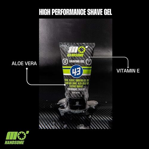 Men's Shave Gel for Electric & Blade Razors - Hydrating & Soothing, Aloe Vera & Vitamin E, 8oz