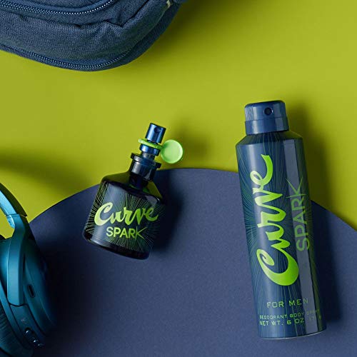 Curve Spark Men's Cologne Fragrance Spray 2.5 Fl Oz - Fresh Masculine Scent - Variation of THIS listing