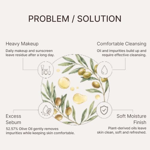 Aloe Fermentation Cleansing Oil for All Skin Types - Hydrating Makeup Remover & Blackhead Solution