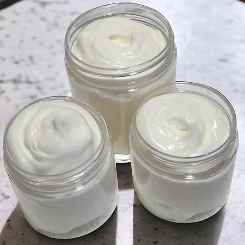 Unscented Tallow & Goat Milk Body Butter — Natural Moisturizing Cream, Diaper Rash Relief