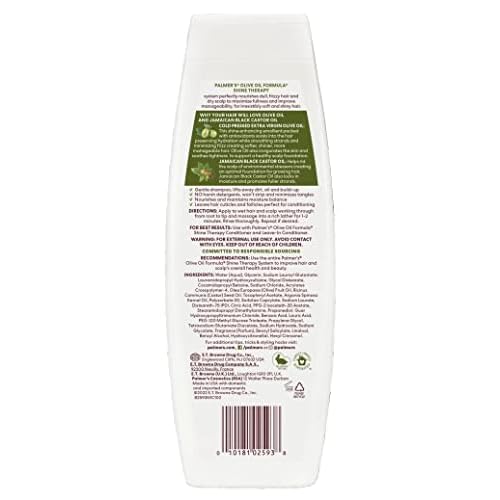 Palmer's Olive Oil Formula with Vitamin E, Smoothing Shampoo 13.50 oz (Pack of 3)