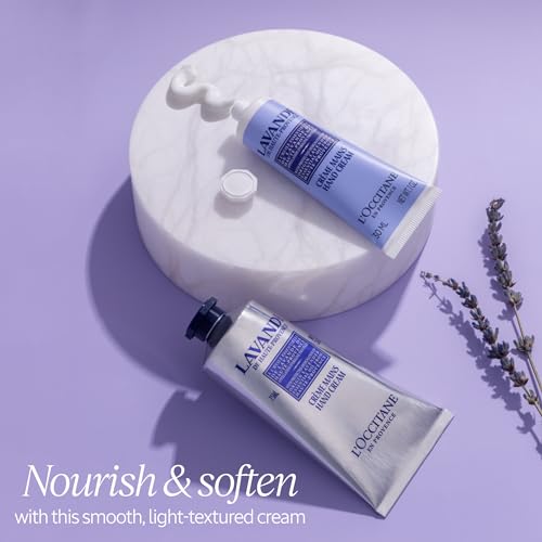 L'OCCITANE Hand Cream: Nourishes Very Dry Hands, Protects Skin, With Shea Butter, Vegan, Lavender, Cherry Blossom, Rose, Neroli Orchidee, Verbena, Peony, Barbotine
