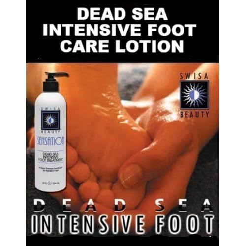 Dead Sea Intensive Foot Care Lotion: Contains Aloe Vera As The Base and Eucalyptus Oil For Deep Penetration.