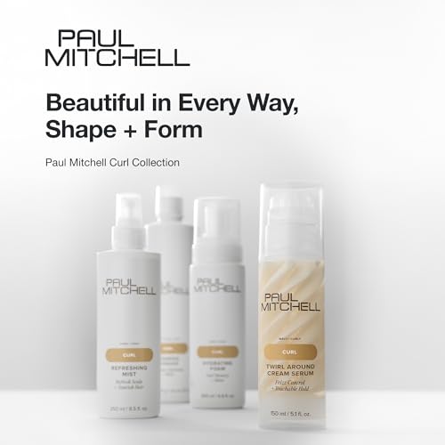 Paul Mitchell Quick Slip Styling Cream 5.1 Fl Oz - Faster Styling & Touchable Hold for Curly & Wavy Hair