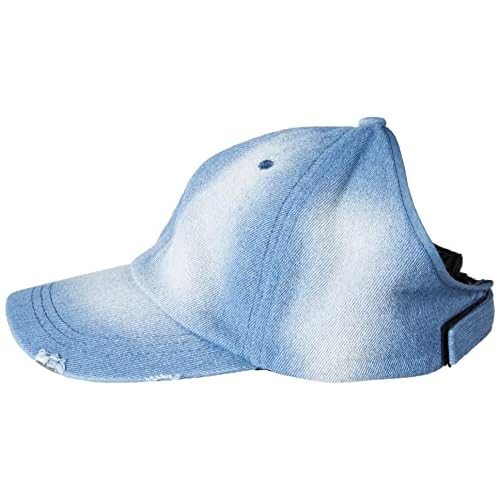 Beautifully Warm Satin Lined Baseball Hat for Women | Ponytail Hat for Curly Natural Hair | Backless Cap | Curl Hair Cap