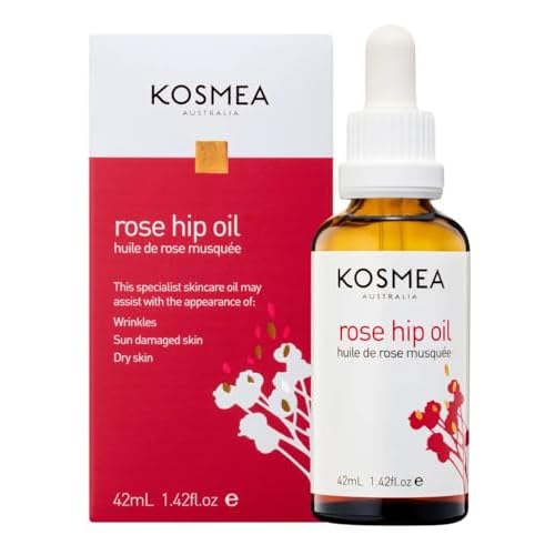 Kosmea Rosehip Oil ? Sustainably Harvested, Anti-Aging Benefits for Face & Body ? Premium Quality Oil Using the Entire Fruit, Seed & Skin - 1.42 fl oz