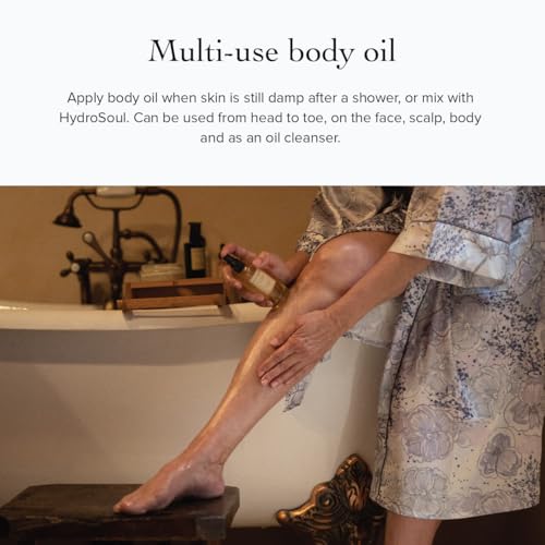 Organic Body Oil with Jojoba, Sesame & Sunflower Oil - Moisturizer & Massage Oil