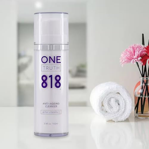 Anti-Aging Cleanser - Gentle, Non-irritating Organic Barrier Protecting Face Wash, Brightening with Vitamin C & Antioxidants |