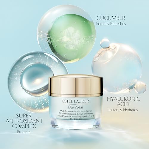 Estée Lauder DayWear Multi-Protection SPF 15 Hydrating Face Moisturizer 1 Oz - Anti-Aging & Antioxidant
