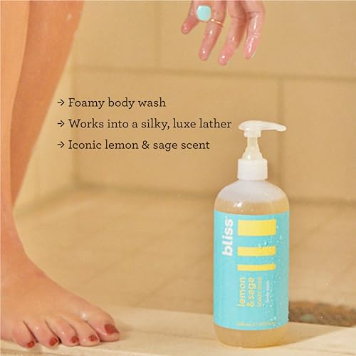 Bliss Soapy Suds Body Wash & Jelly Glow Peel - Nourishing and Hydrating Skincare - Clean, Vegan, Cruelty-Free