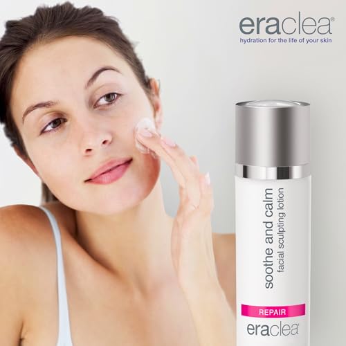 eraclea Soothe and Calm Facial Sculpting Lotion with Hyaluronic Acid & Arnica - Hydrating Firming Cream for a Smoother, Lifted Appearance, Suitable for All Skin Types (1 fl oz)