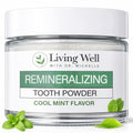 Remineralizing Tooth Powder with Hydroxyapatite & Cool Mint - Living Well Dr. Michelle