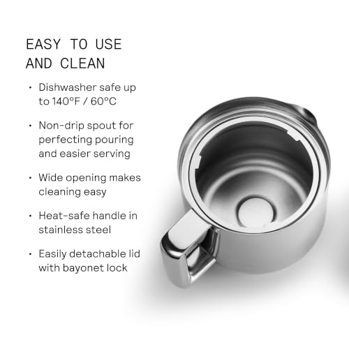 Aarke Double-Walled Stainless Steel Thermal Jug 42oz - Stainless Variation