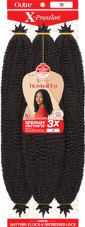 Outre X-Pression Twisted Up Afro Twist Hair Extensions 24 Inch - 2 Pack Dark Brown 2